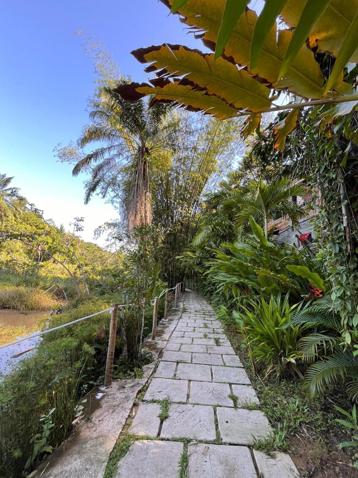 Jardim Botanico Casa Rossa Bungalows & Apartments Morro de São Paulo Buitenkant foto