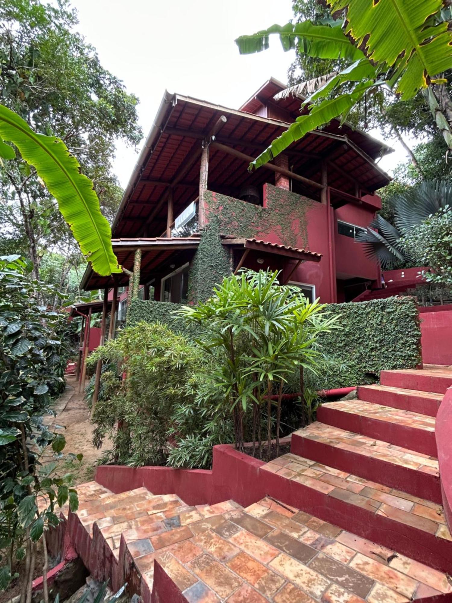 Jardim Botanico Casa Rossa Bungalows & Apartments Morro de São Paulo Buitenkant foto