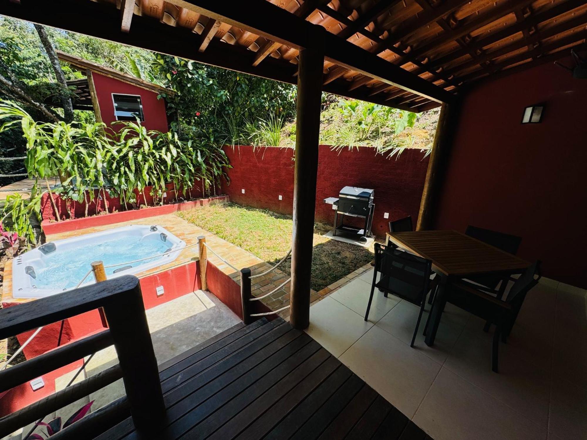 Jardim Botanico Casa Rossa Bungalows & Apartments Morro de São Paulo Buitenkant foto