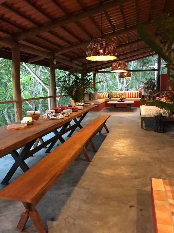 Jardim Botanico Casa Rossa Bungalows & Apartments Morro de São Paulo Buitenkant foto