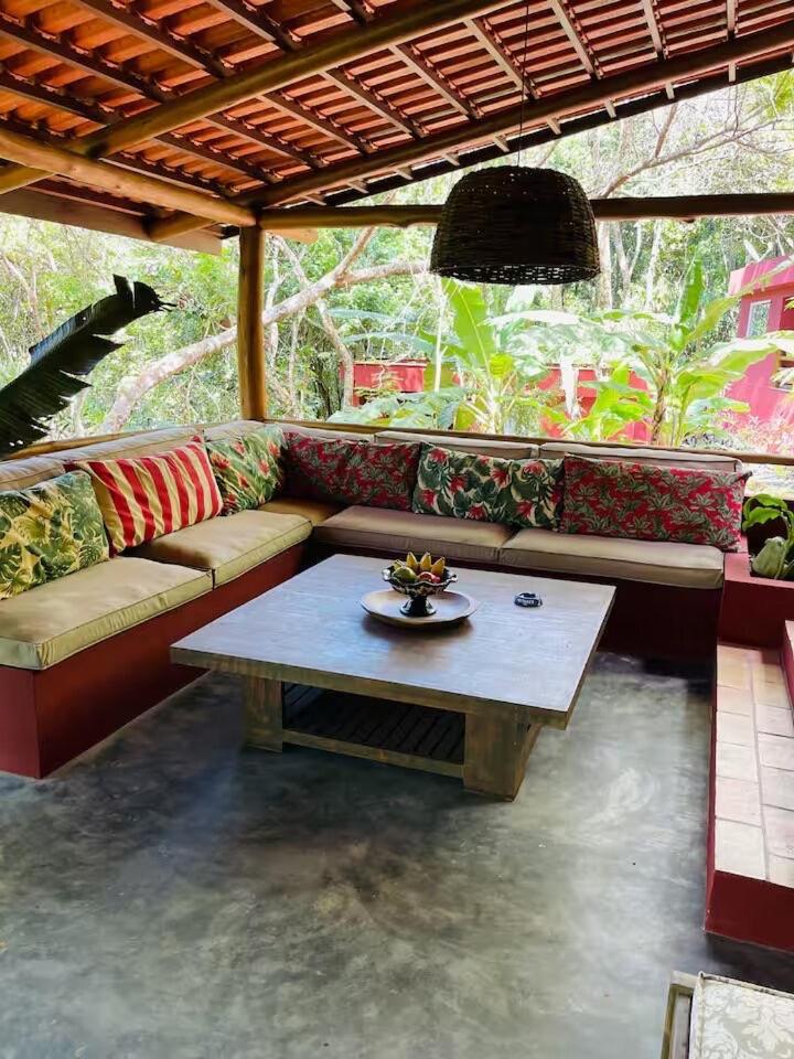 Jardim Botanico Casa Rossa Bungalows & Apartments Morro de São Paulo Buitenkant foto