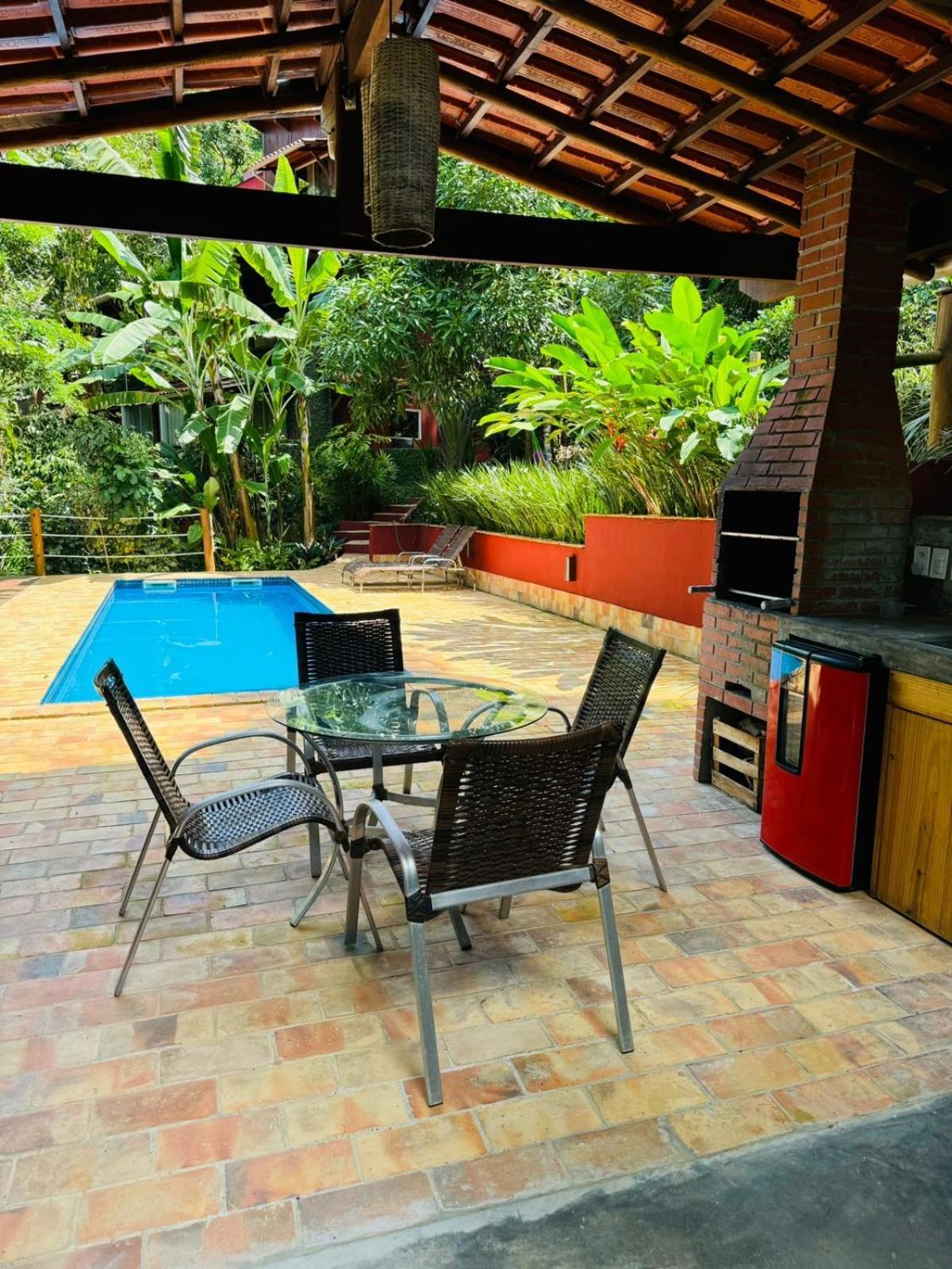 Jardim Botanico Casa Rossa Bungalows & Apartments Morro de São Paulo Buitenkant foto