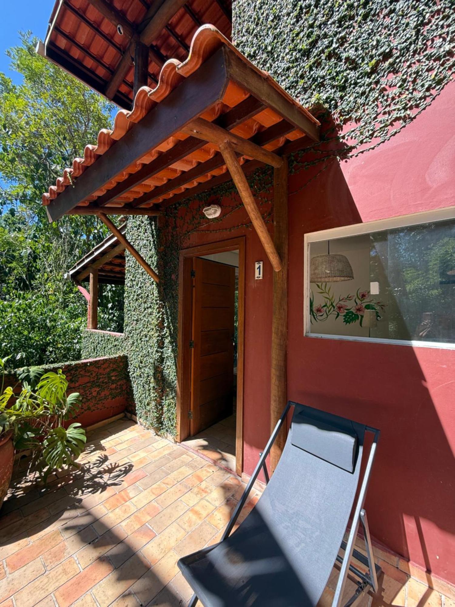Jardim Botanico Casa Rossa Bungalows & Apartments Morro de São Paulo Buitenkant foto