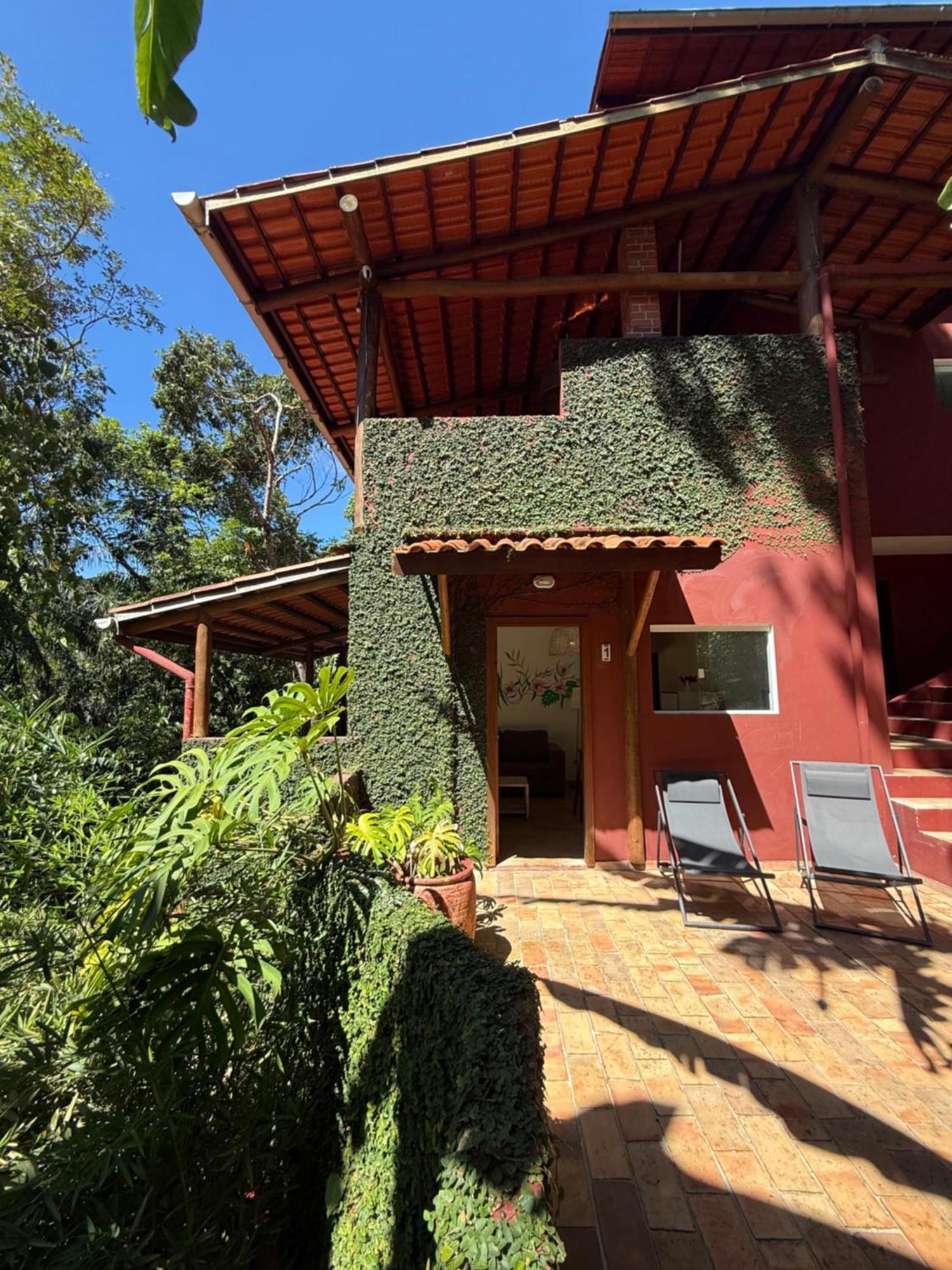 Jardim Botanico Casa Rossa Bungalows & Apartments Morro de São Paulo Buitenkant foto